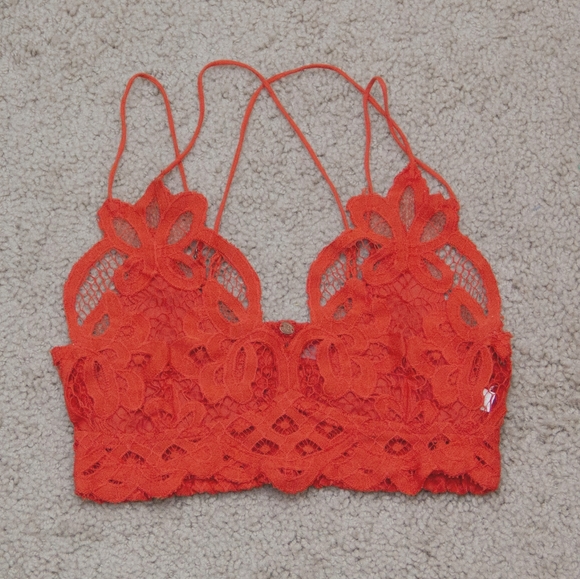 Free People Other - 💖HOST PICK💖 Free People Adella Burnt Orange Bralette